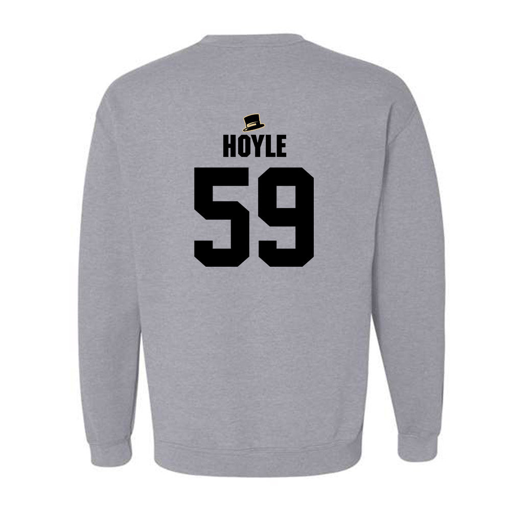 Wake Forest - NCAA Football : Brandon Hoyle - Generic Shersey Crewneck Sweatshirt-1