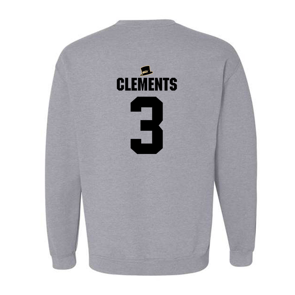 Wake Forest - NCAA Football : JaMario Clements - Generic Shersey Crewneck Sweatshirt-1