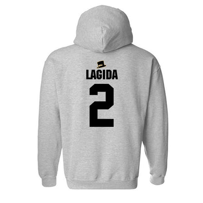 Wake Forest - NCAA Women's Volleyball : Patrycja Lagida - Generic Shersey Hooded Sweatshirt-1