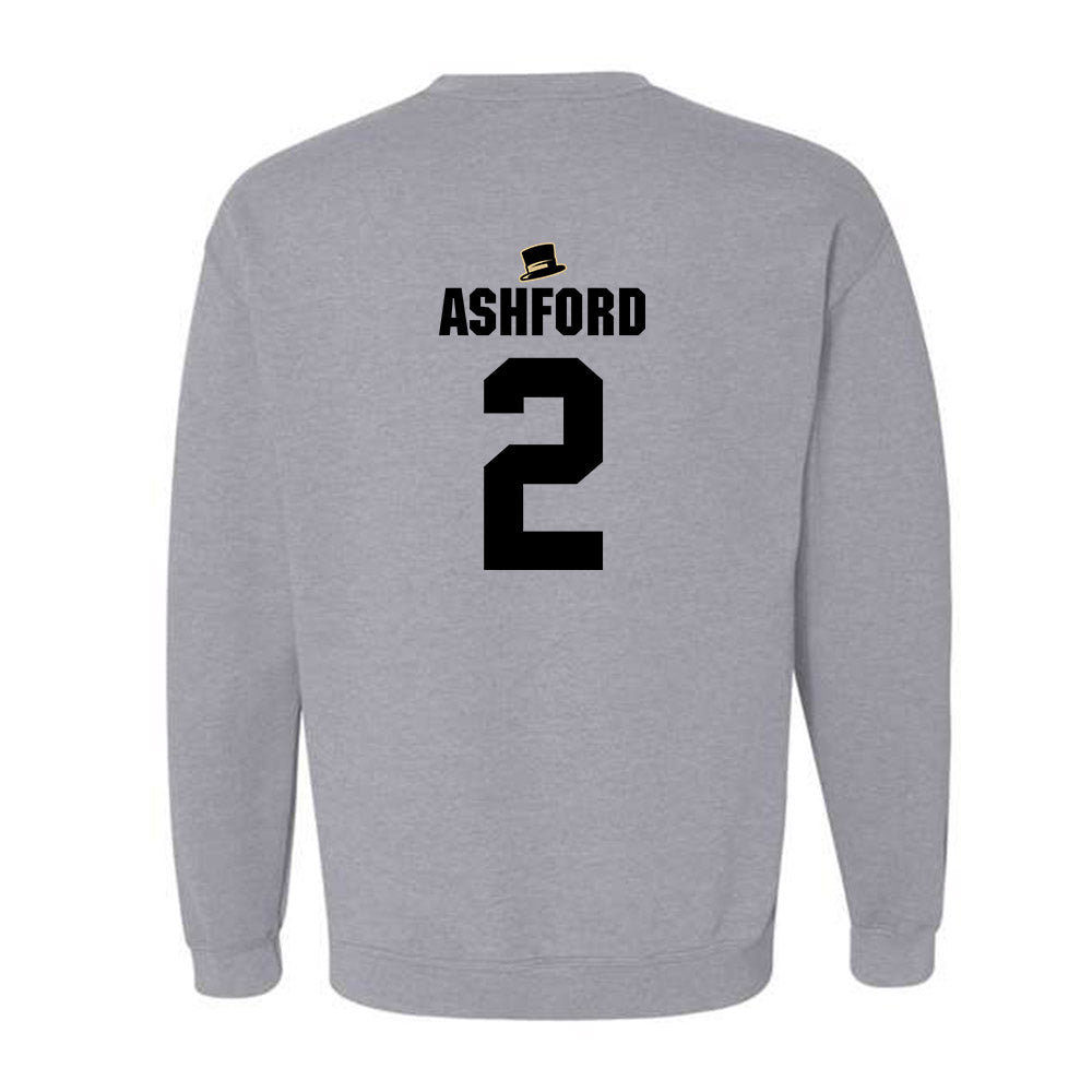 Wake Forest - NCAA Football : Robby Ashford - Generic Shersey Crewneck Sweatshirt-1