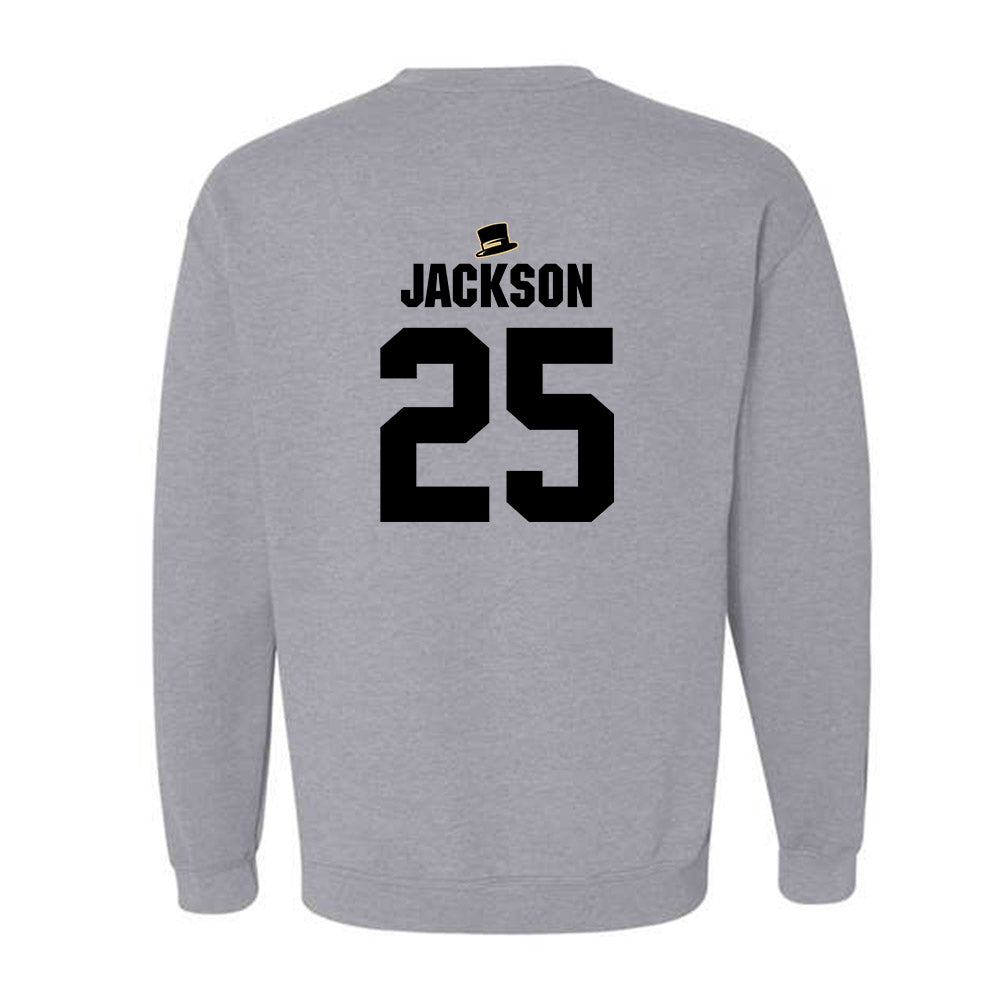 Wake Forest - NCAA Men's Soccer : Will Jackson - Generic Shersey Crewneck Sweatshirt