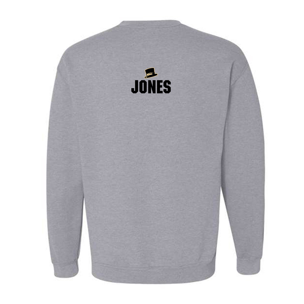 Wake Forest - NCAA Men's Track & Field : Hunter Jones - Generic Shersey Crewneck Sweatshirt-1