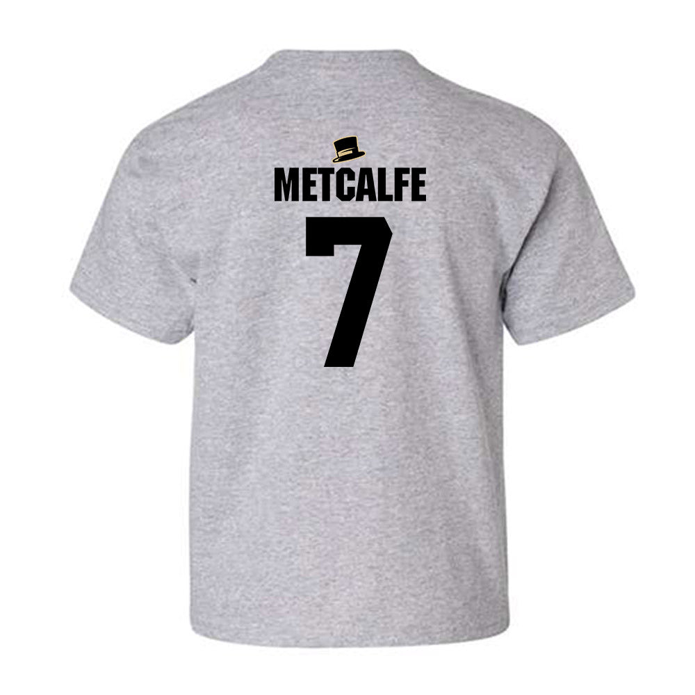 Wake Forest - NCAA Women's Basketball : Savannah Metcalfe - Generic Shersey Youth T-Shirt-1