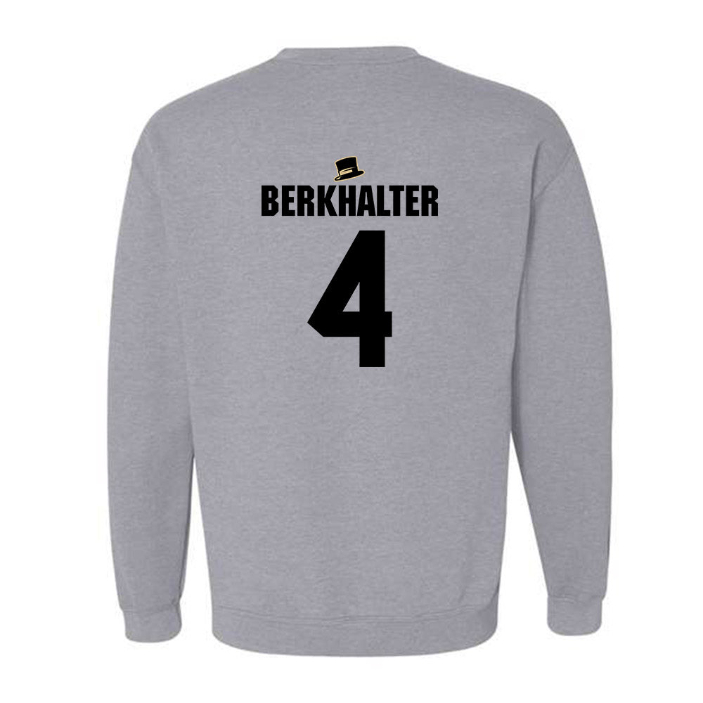 Wake Forest - NCAA Football : Sterling Berkhalter - Generic Shersey Crewneck Sweatshirt-1