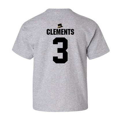 Wake Forest - NCAA Football : JaMario Clements - Generic Shersey Youth T-Shirt-1