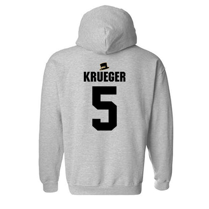 Wake Forest - NCAA Men's Soccer : Daniel Krueger - Generic Shersey Hooded Sweatshirt