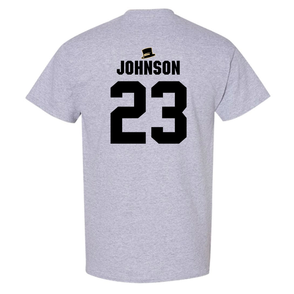 Wake Forest - NCAA Football : Braylon Johnson - Generic Shersey T-Shirt-1