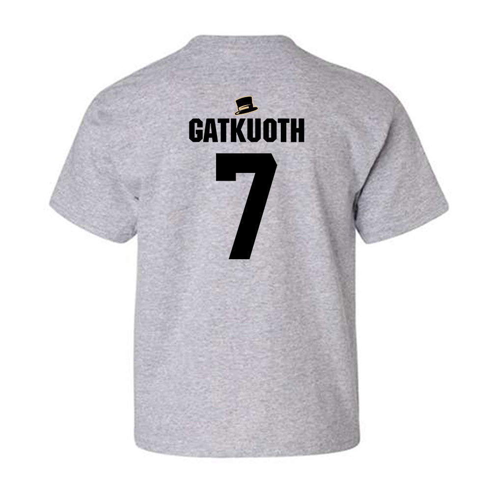 Wake Forest - NCAA Football : Nuer Gatkuoth - Generic Shersey Youth T-Shirt-1