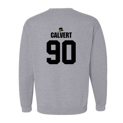 Wake Forest - NCAA Football : Connor Calvert - Generic Shersey Crewneck Sweatshirt-1