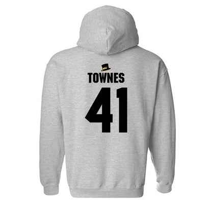 Wake Forest - NCAA Football : Kalil Townes - Generic Shersey Hooded Sweatshirt-1