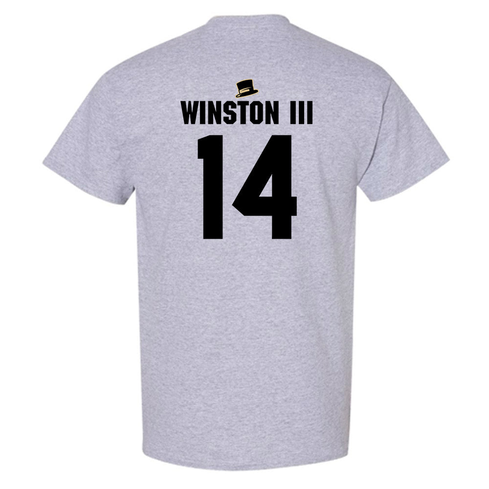 Wake Forest - NCAA Football : Braxton Winston III - Generic Shersey T-Shirt-1
