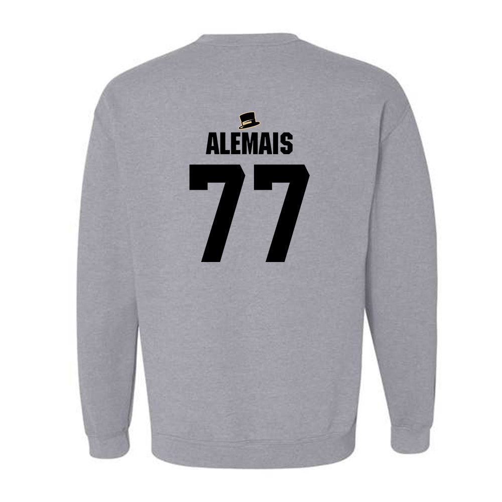 Wake Forest - NCAA Baseball : Seven Alemais - Generic Shersey Crewneck Sweatshirt-1