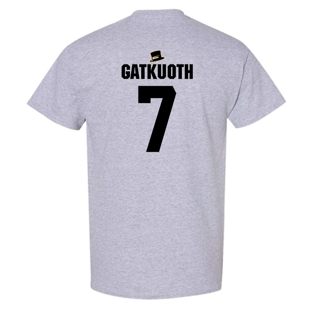 Wake Forest - NCAA Football : Nuer Gatkuoth - Generic Shersey T-Shirt-1