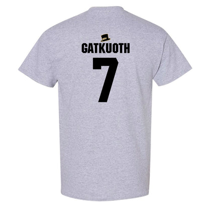 Wake Forest - NCAA Football : Nuer Gatkuoth - Generic Shersey T-Shirt-1