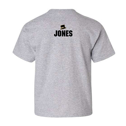 Wake Forest - NCAA Men's Track & Field : Hunter Jones - Generic Shersey Youth T-Shirt-1
