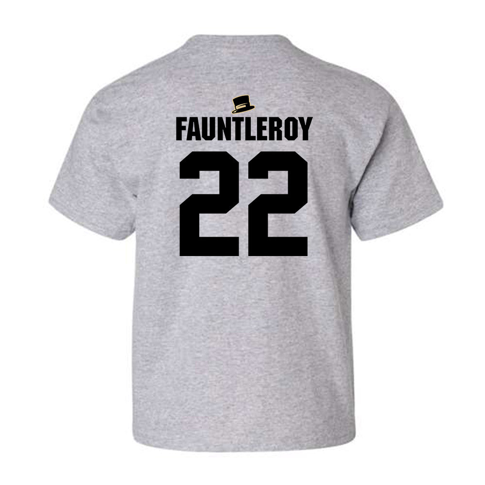 Wake Forest - NCAA Football : Kennedy Fauntleroy - Youth T-Shirt