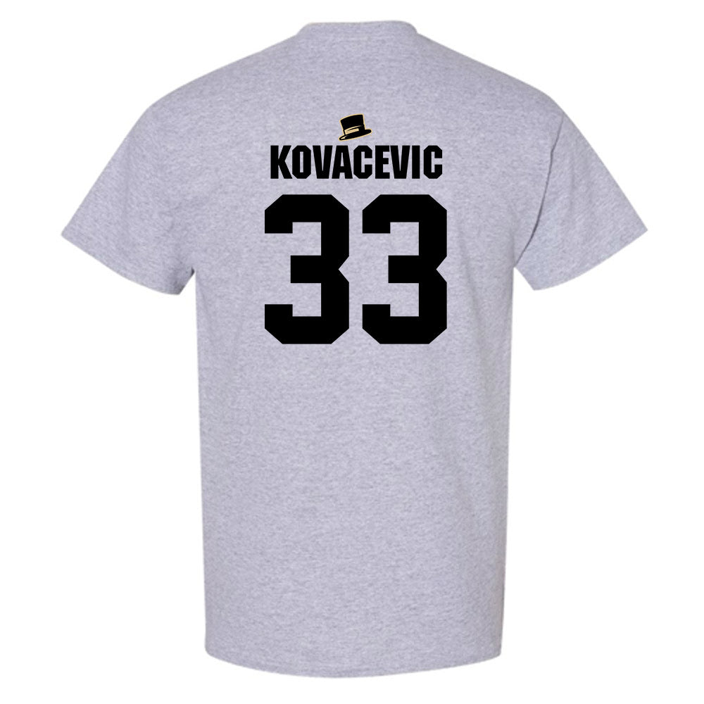Wake Forest - NCAA Men's Basketball : Dimitrije Kovacevic - Generic Shersey T-Shirt-1