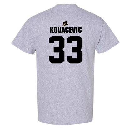 Wake Forest - NCAA Men's Basketball : Dimitrije Kovacevic - Generic Shersey T-Shirt-1