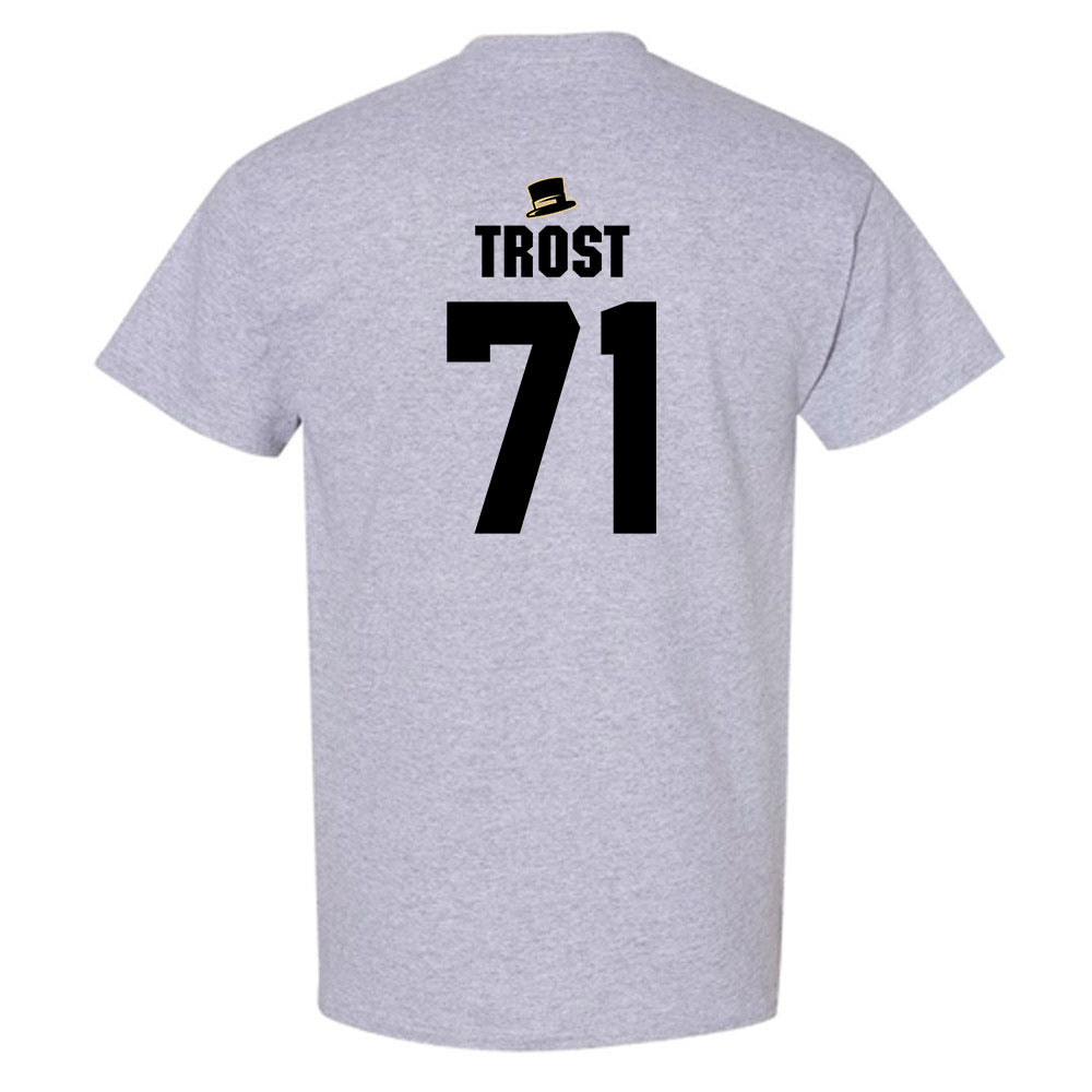 Wake Forest - NCAA Football : Keagen Trost - T-Shirt