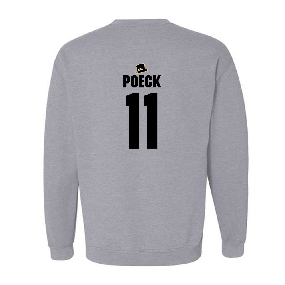 Wake Forest - NCAA Women's Volleyball : Sadie Poeck - Generic Shersey Crewneck Sweatshirt-1