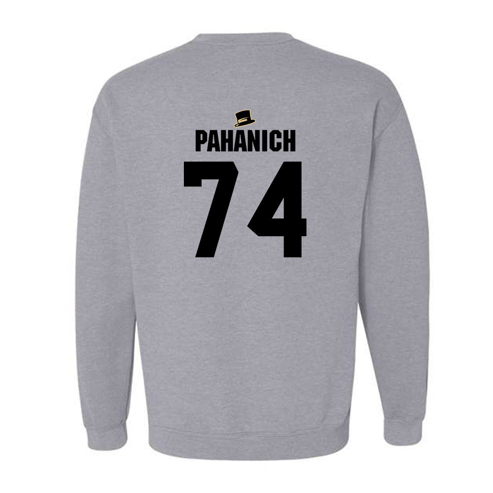 Wake Forest - NCAA Football : Nathan Pahanich - Generic Shersey Crewneck Sweatshirt-1