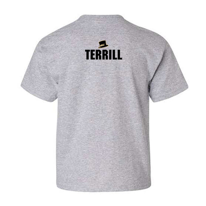 Wake Forest - NCAA Men's Track & Field : Stuart Terrill - Generic Shersey Youth T-Shirt-1