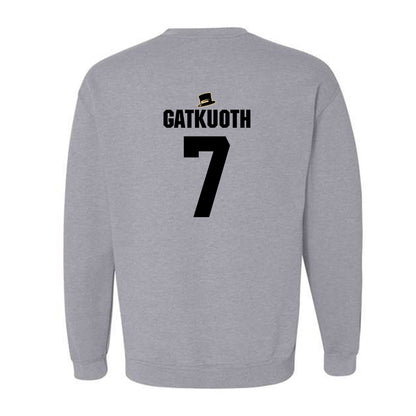 Wake Forest - NCAA Football : Nuer Gatkuoth - Generic Shersey Crewneck Sweatshirt-1