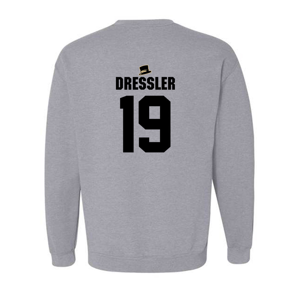 Wake Forest - NCAA Baseball : Troy Dressler - Generic Shersey Crewneck Sweatshirt-1