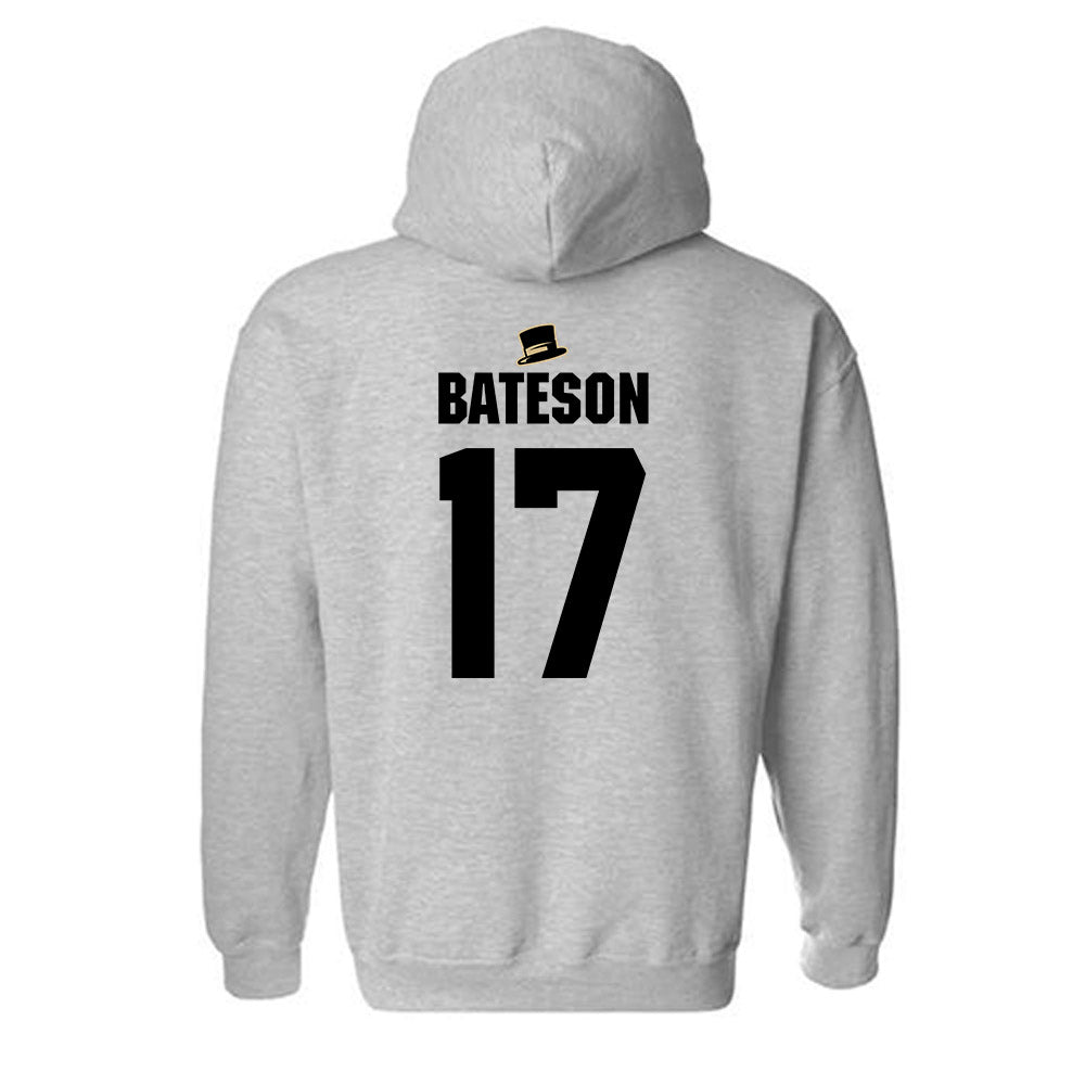 Wake Forest - NCAA Men's Soccer : Pierce Bateson - Generic Shersey Hooded Sweatshirt