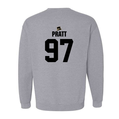 Wake Forest - NCAA Football : Josiah Pratt - Generic Shersey Crewneck Sweatshirt-1