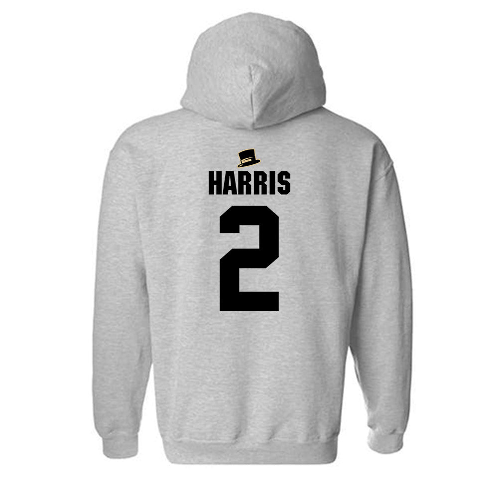 Wake Forest - NCAA Men's Basketball : Juke Harris - Generic Shersey Hooded Sweatshirt