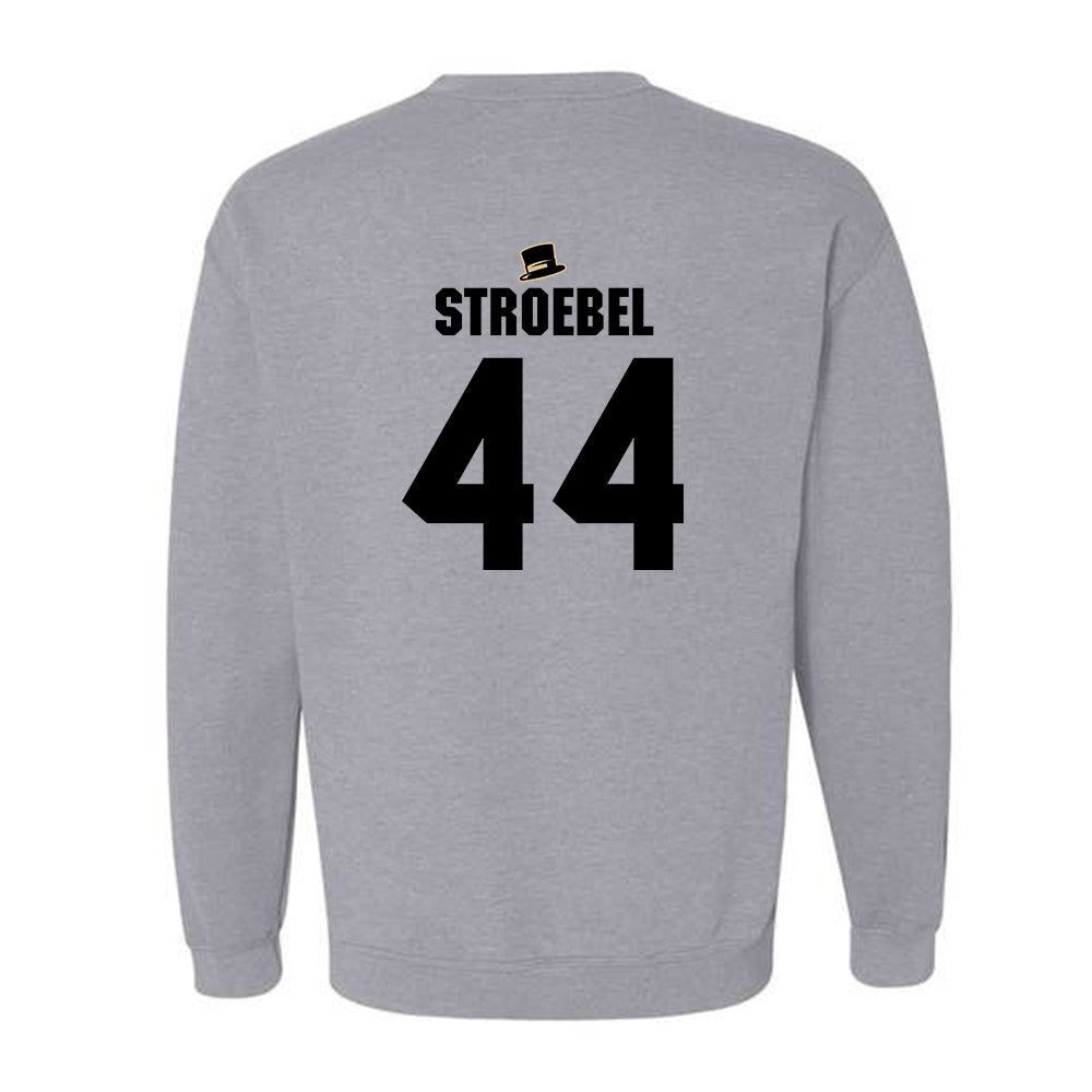 Wake Forest - NCAA Football : Wesley Stroebel - Generic Shersey Crewneck Sweatshirt-1
