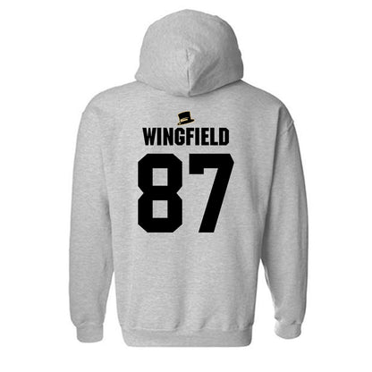 Wake Forest - NCAA Football : Charlie Wingfield - Generic Shersey Hooded Sweatshirt-1