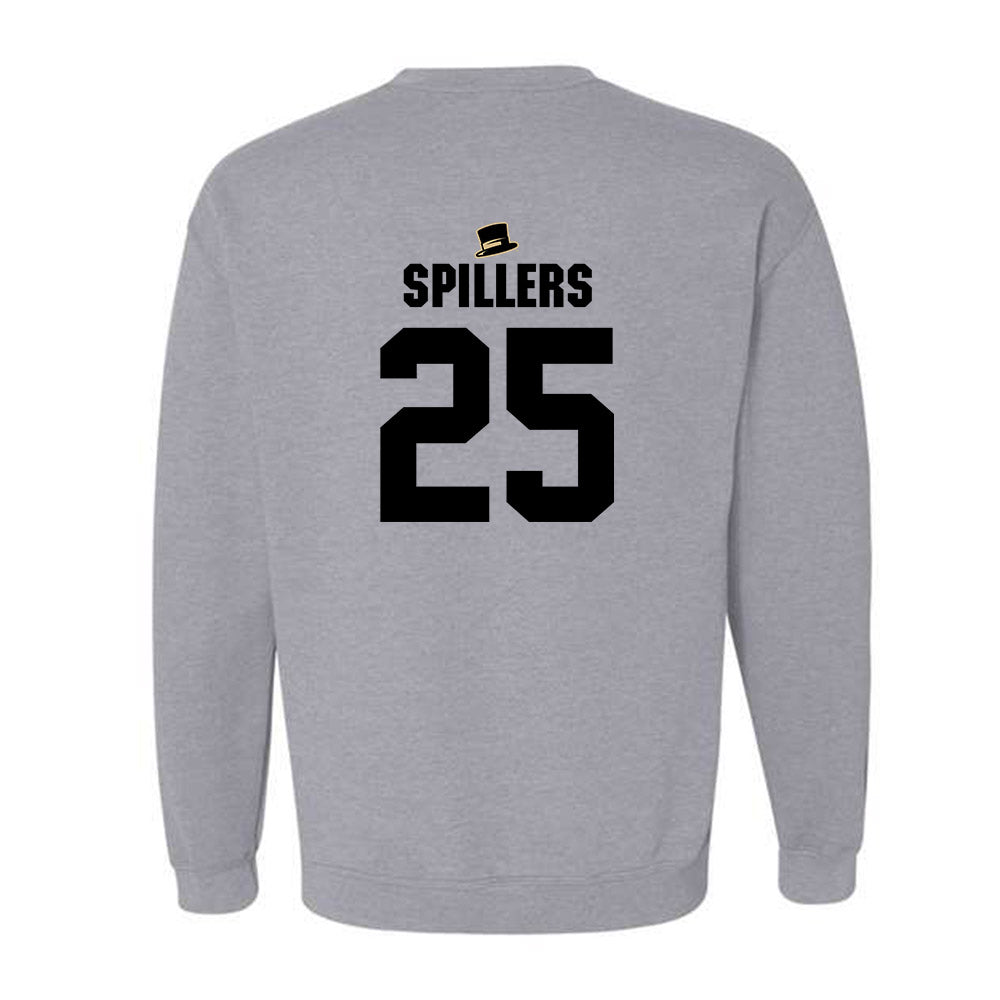 Wake Forest - NCAA Men's Basketball : Trevon Spillers - Generic Shersey Crewneck Sweatshirt