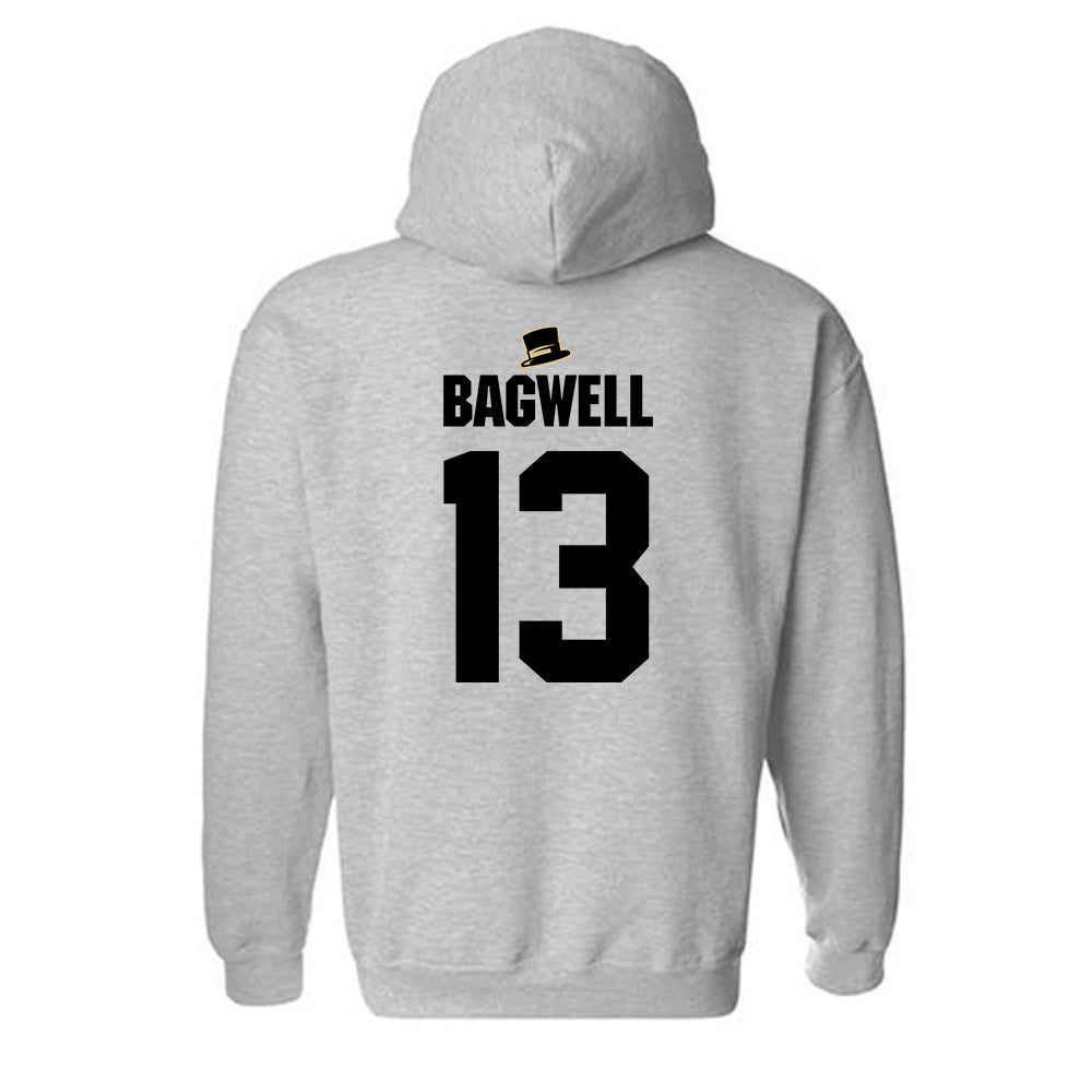 Wake Forest - NCAA Baseball : Cameron Bagwell - Generic Shersey Hooded Sweatshirt-1
