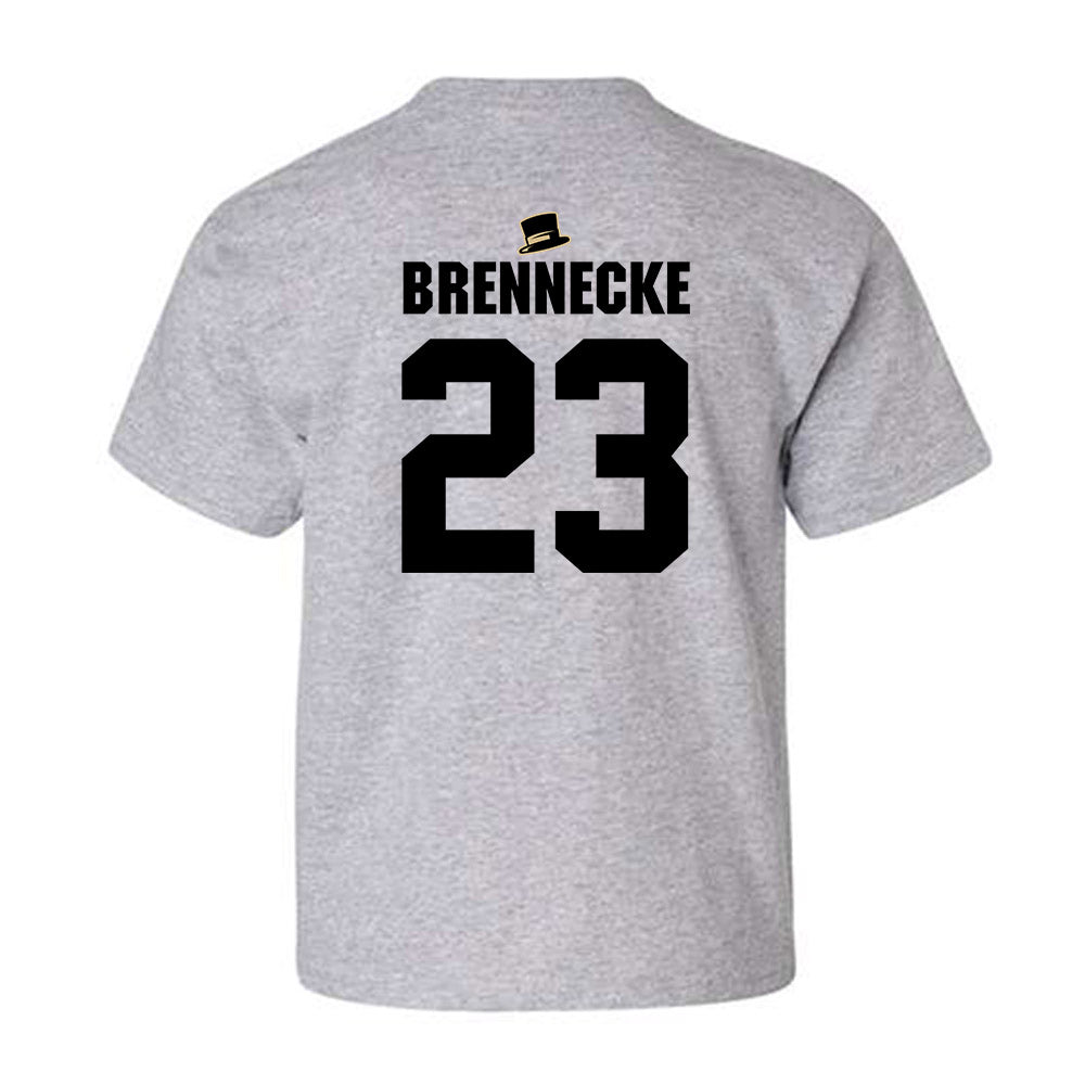 Wake Forest - NCAA Baseball : Ryan Brennecke - Generic Shersey Youth T-Shirt-1