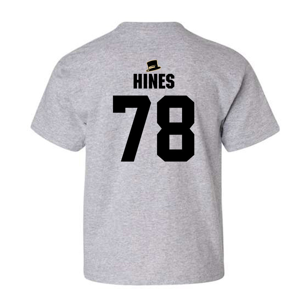 Wake Forest - NCAA Football : Jack Hines - Youth T-Shirt