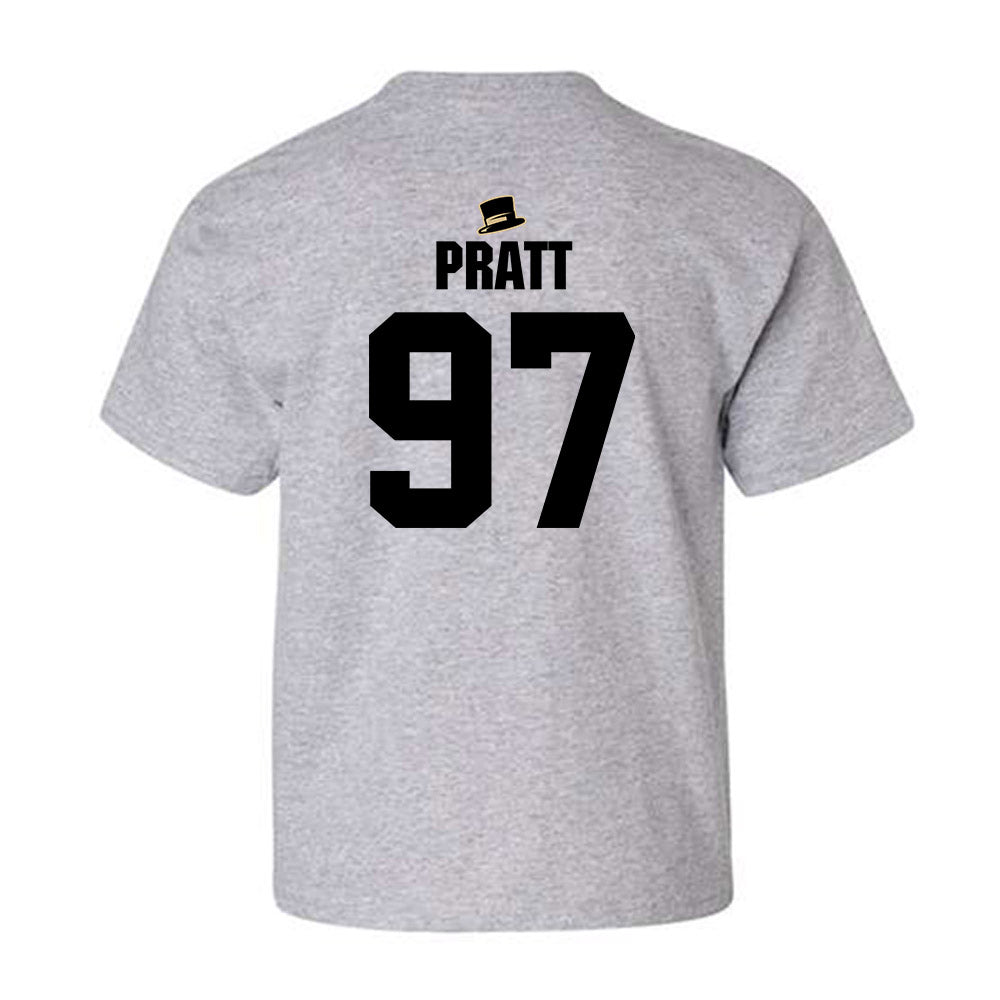 Wake Forest - NCAA Football : Josiah Pratt - Generic Shersey Youth T-Shirt-1