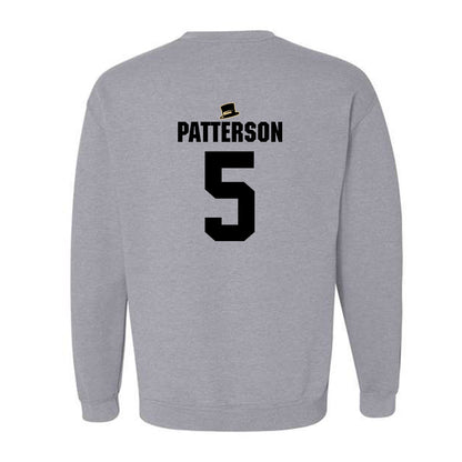 Wake Forest - NCAA Football : Davaughn Patterson - Generic Shersey Crewneck Sweatshirt-1