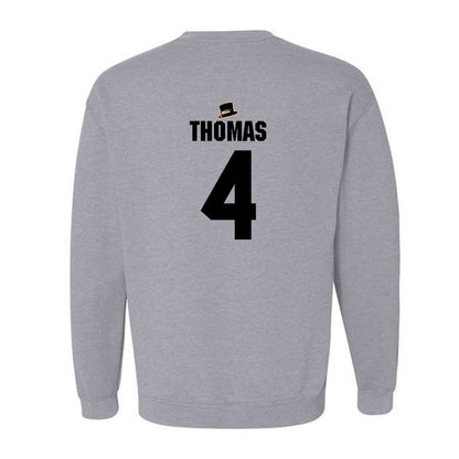 Wake Forest - NCAA Men's Soccer : Amoni Thomas - Generic Shersey Crewneck Sweatshirt