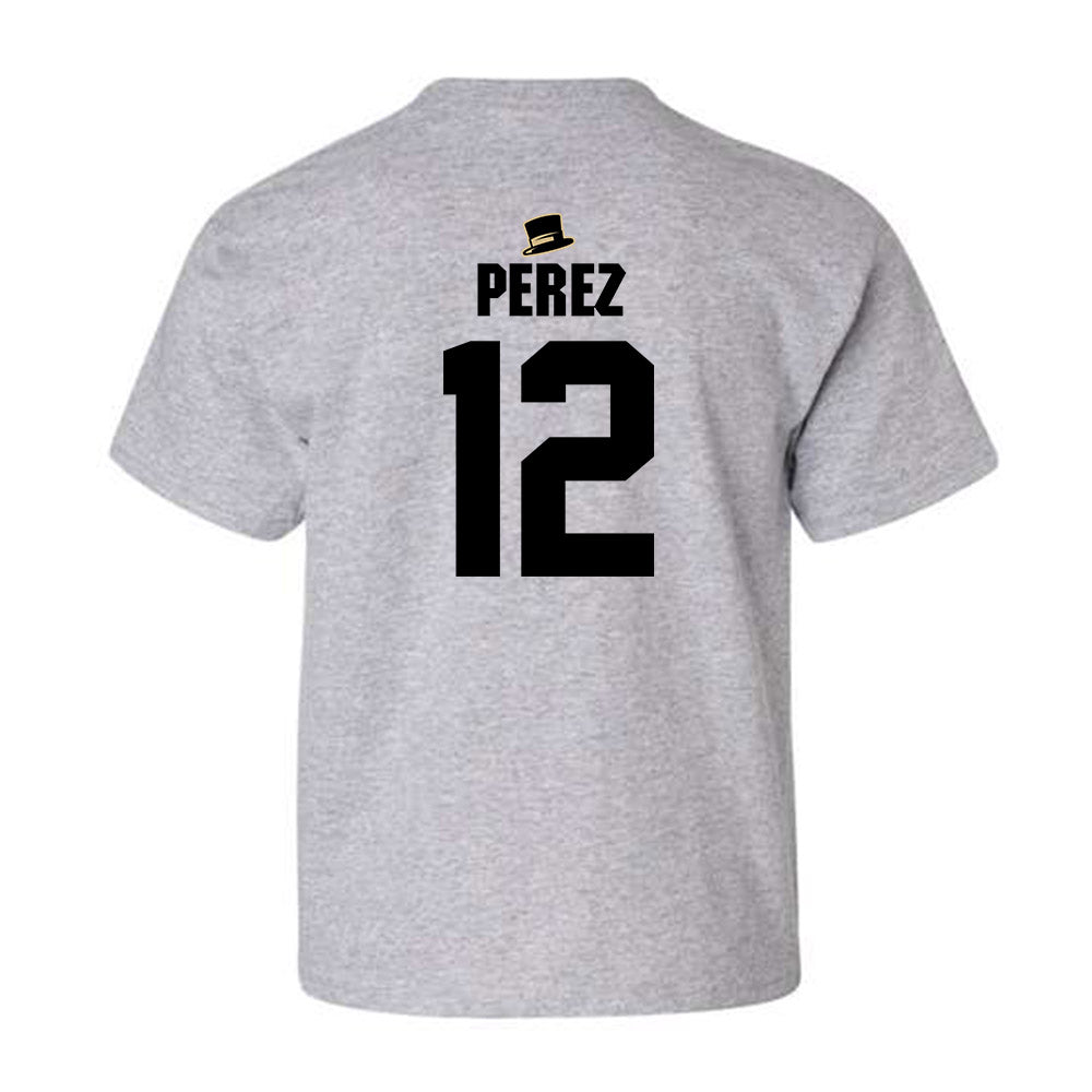 Wake Forest - NCAA Men's Soccer : Jose Perez - Generic Shersey Youth T-Shirt