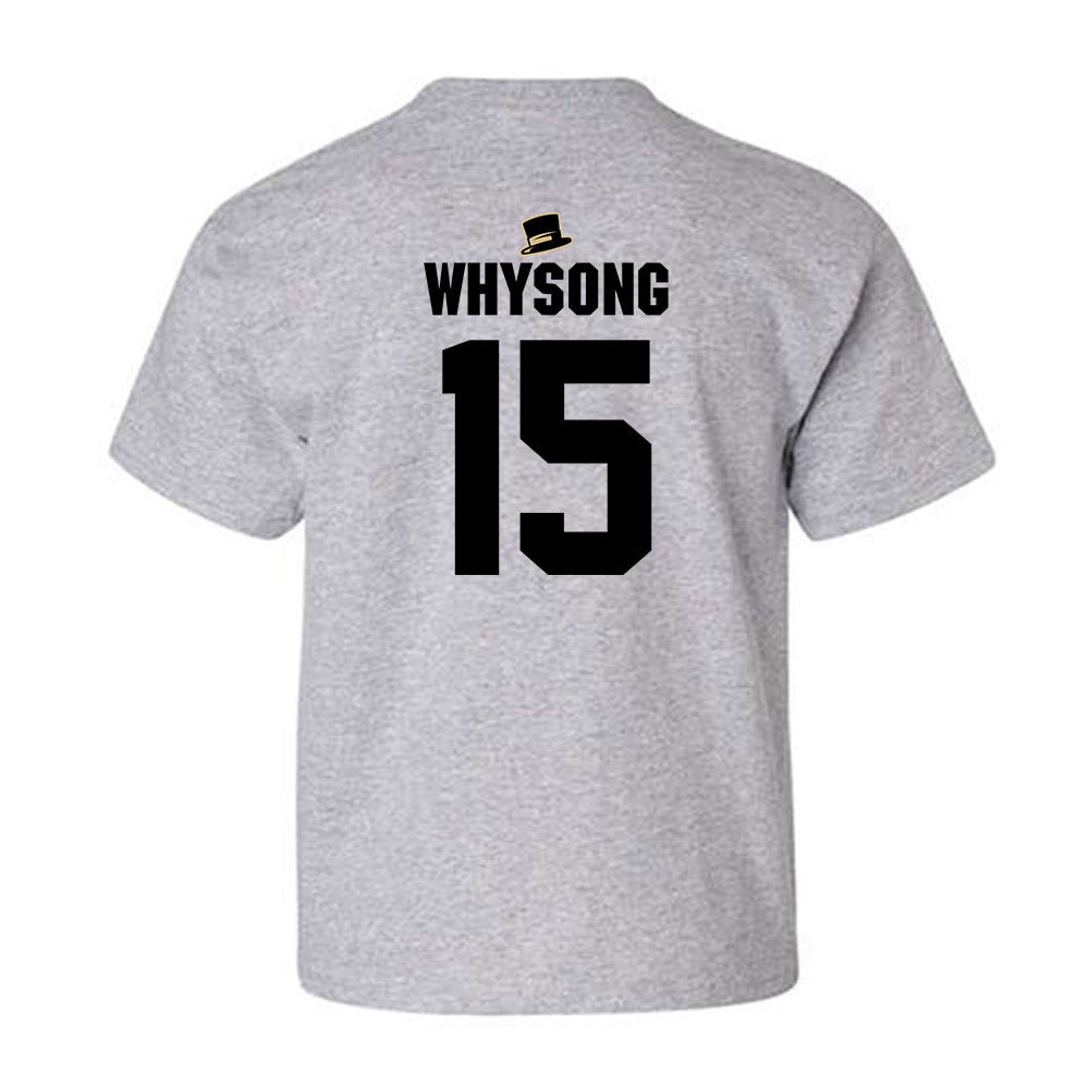 Wake Forest - NCAA Baseball : Nate Whysong - Generic Shersey Youth T-Shirt-1