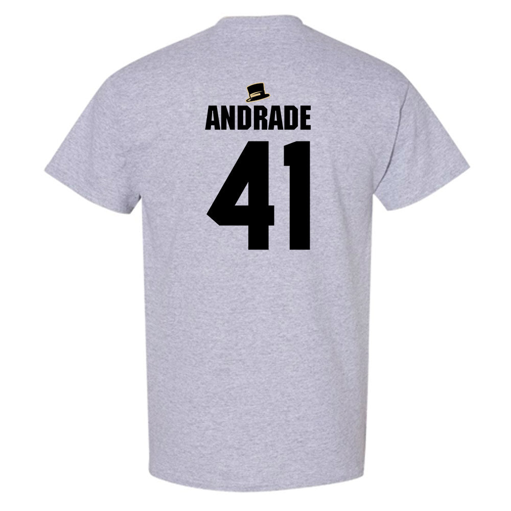 Wake Forest - NCAA Football : Mason Andrade - Generic Shersey T-Shirt-1