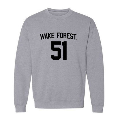 Wake Forest - NCAA Football : Devin McRae - Crewneck Sweatshirt Classic Shersey