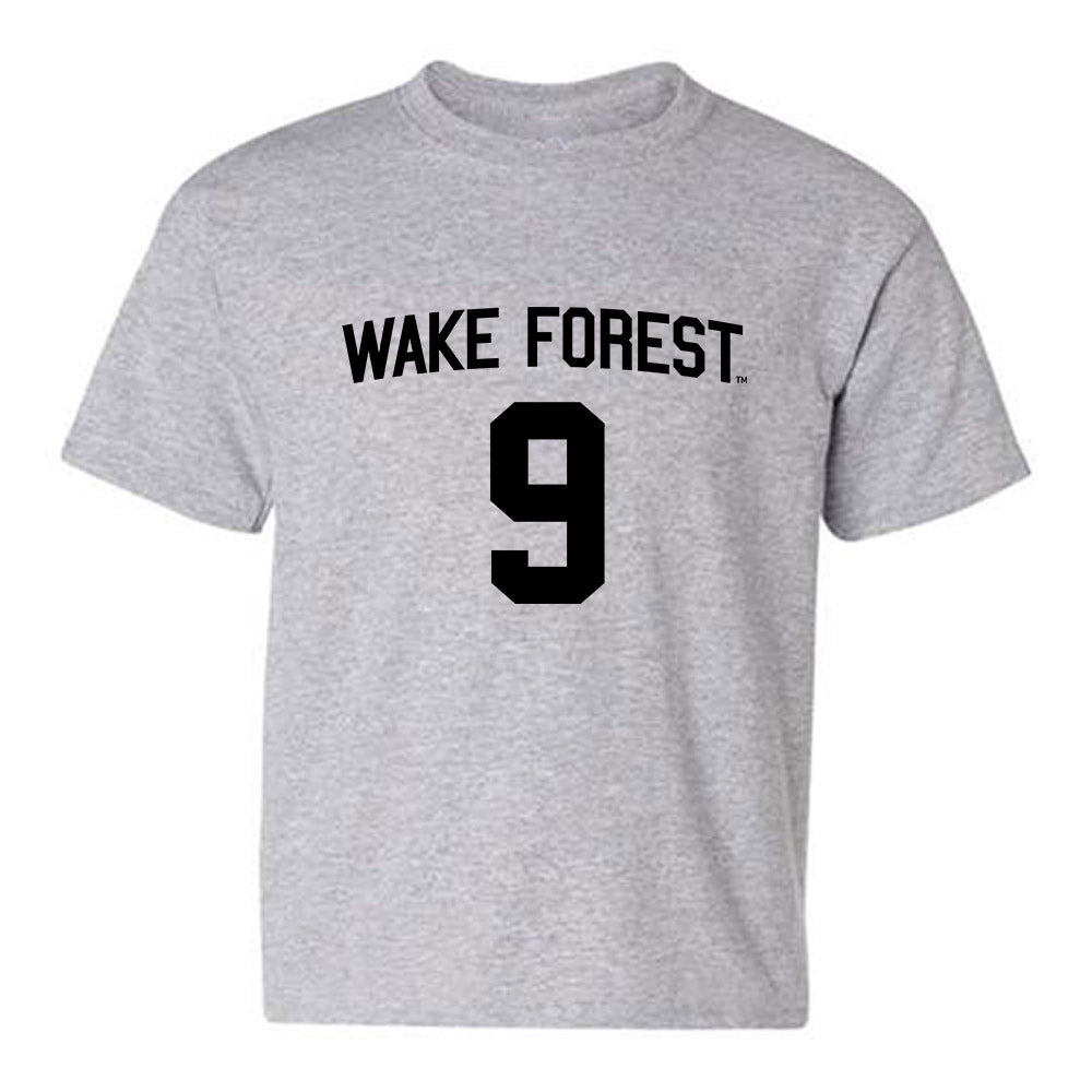 Wake Forest - NCAA Men's Basketball : Vincent Ricchiuti - Generic Shersey Youth T-Shirt-0