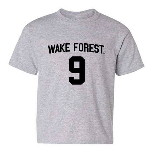 Wake Forest - NCAA Men's Basketball : Vincent Ricchiuti - Generic Shersey Youth T-Shirt-0