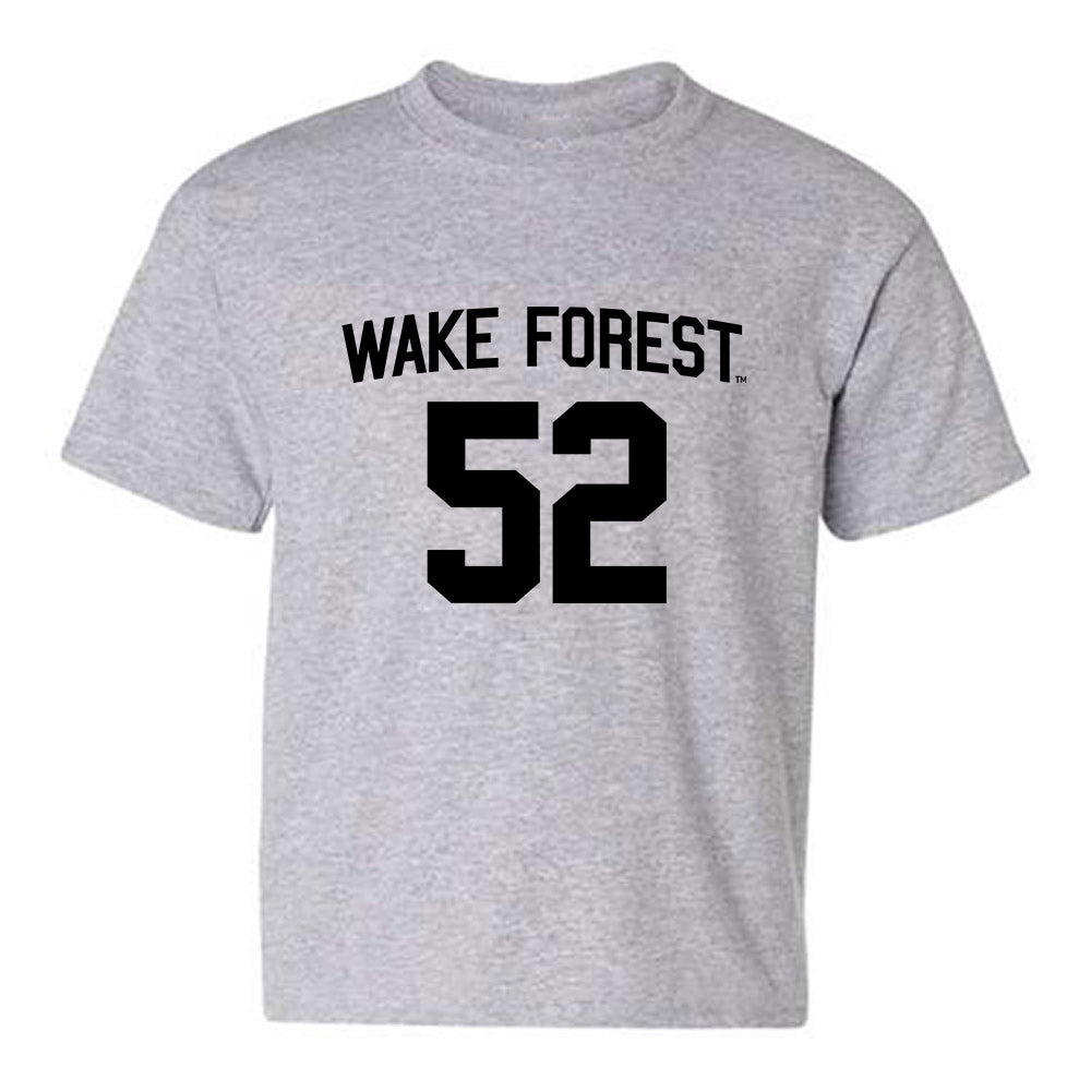 Wake Forest - NCAA Football : Dallas Afalava - Generic Shersey Youth T-Shirt-0