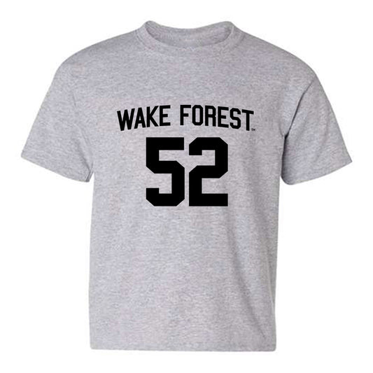 Wake Forest - NCAA Football : Dallas Afalava - Generic Shersey Youth T-Shirt-0