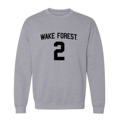 Wake Forest - NCAA Men's Basketball : Juke Harris - Generic Shersey Crewneck Sweatshirt