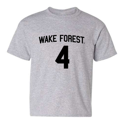 Wake Forest - NCAA Men's Soccer : Amoni Thomas - Generic Shersey Youth T-Shirt